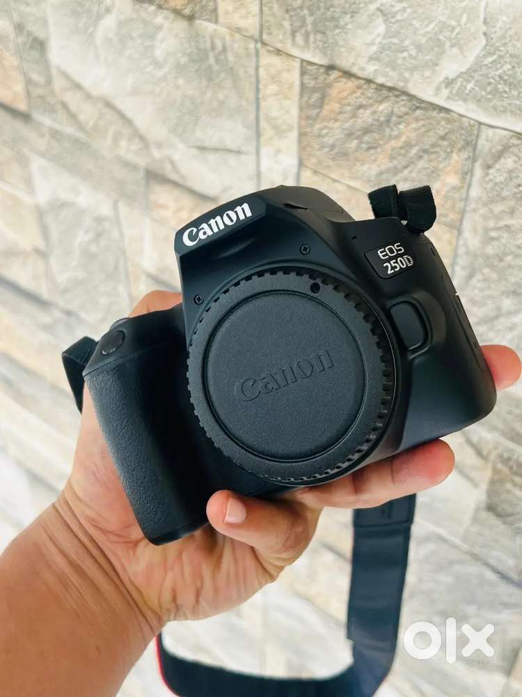 Canon Eos 250D with 18-55 Lens & 75-300 lens