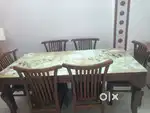 Dining table with 6 chairs