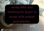 Scrap bike and motorcycle buyer