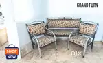 SOFA SALE NEW STEEL SOFA SET @ 4F UER