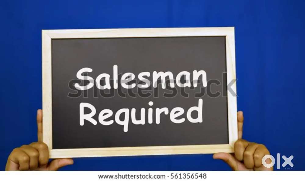 Sales man for garments shop