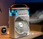 Mini air cooler with light