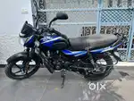 Bajaj CT 110 EBONY BLUE COLOUR