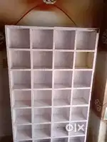 Shop Rack 3 foot wide and 8 foot tall consisting 8 inched squares