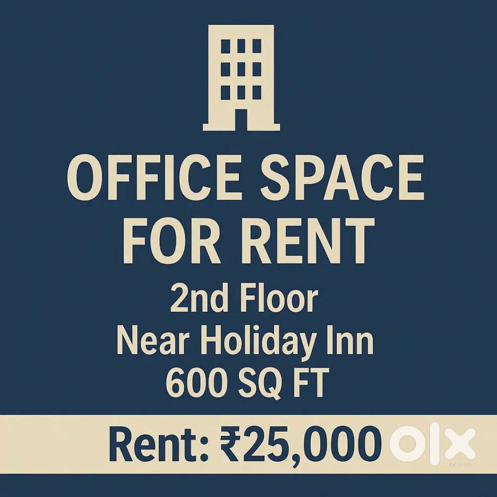 600sqft office space 2nd floor near holiday inn