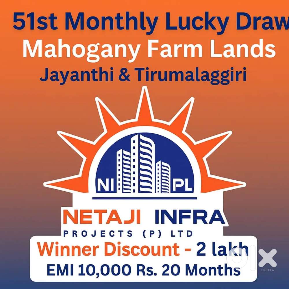Purchase PLOT outright/instalments/Lucky draw