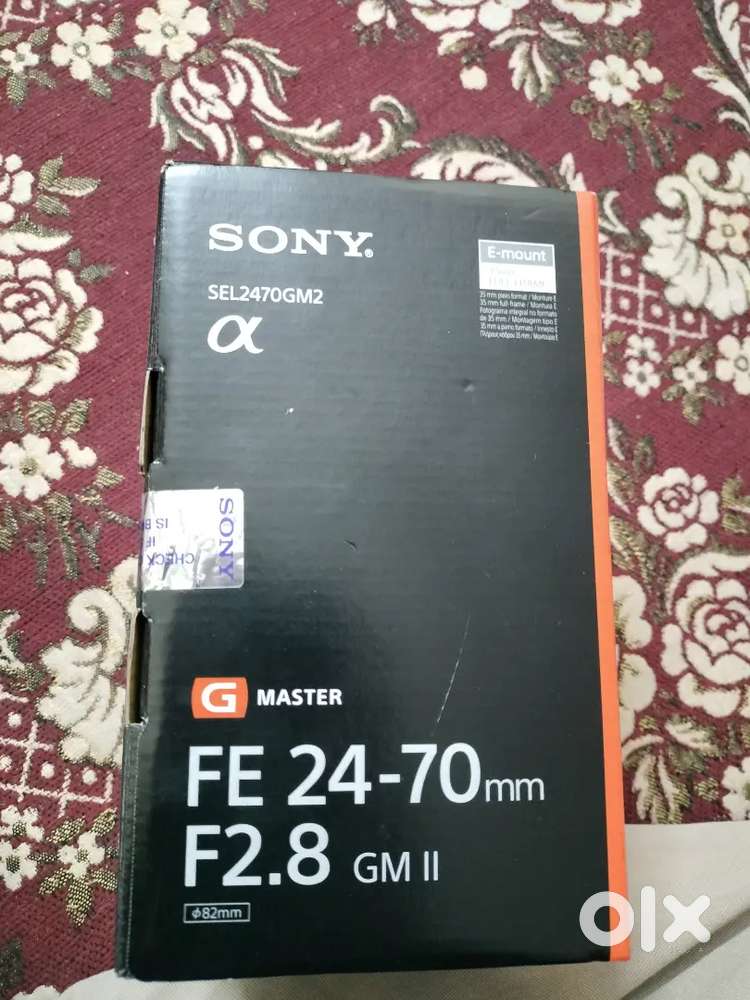 Sony camera lens