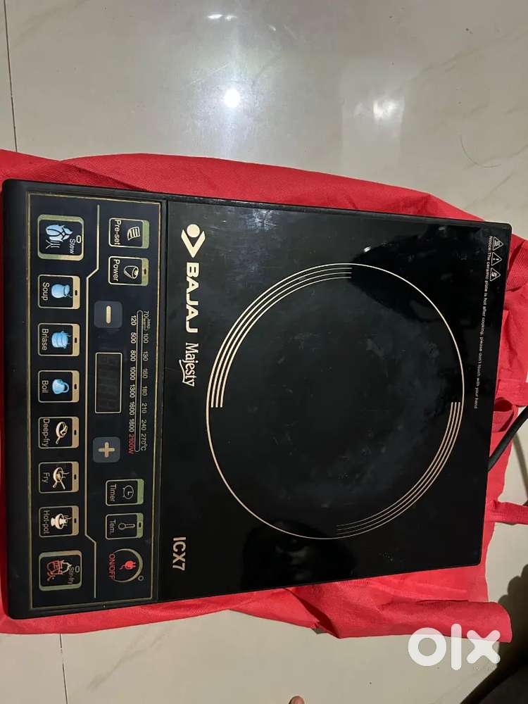 Induction stove of high wattage and a wacom one tablet