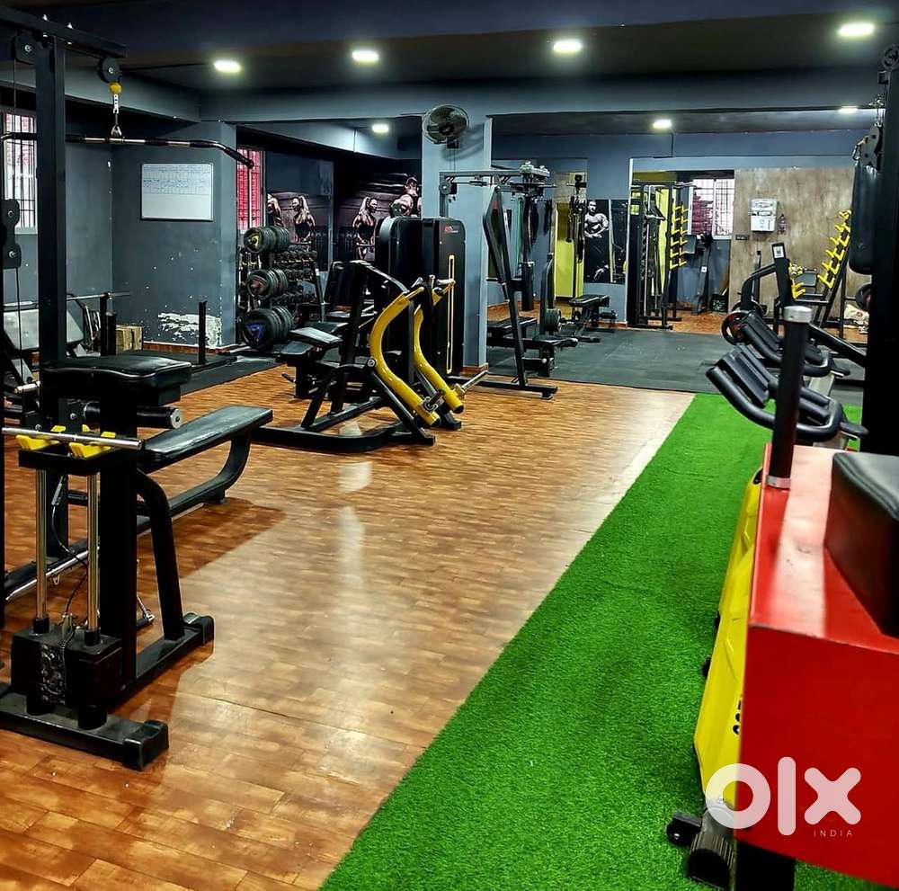 Gym machines and equipments used