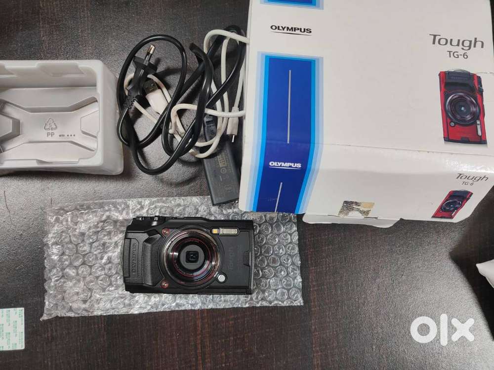 Olympus Tough TG-6 Waterproof Optical Zoom 4k Camera dslr canon sony
