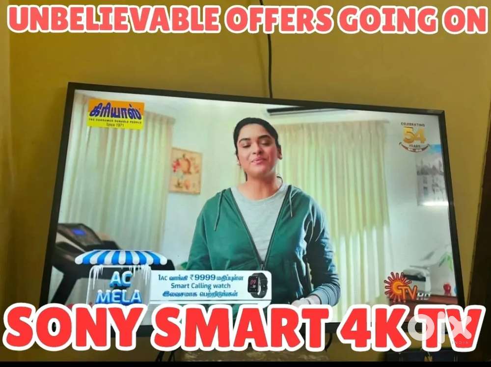 UNBELIEVABLE DISCOUNT SALES SONY SMART ANDROID 4k LED TV LOWEST COST