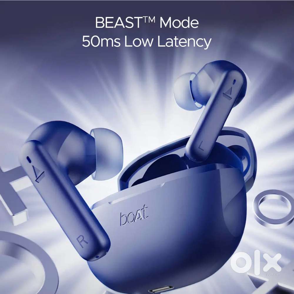 Boat ear buds battery backup with mobile connection 14 days