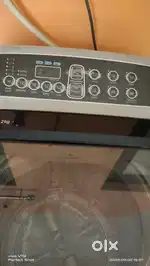 The washing machine is in good condition