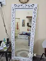 Wooden frame mirror