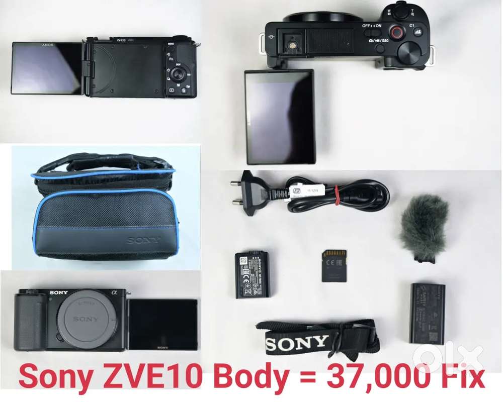 Sony ZVE10 Sigma 16mm 30mm F1.4 Tamron 18-300mm for A6700 FX30 ZV E10
