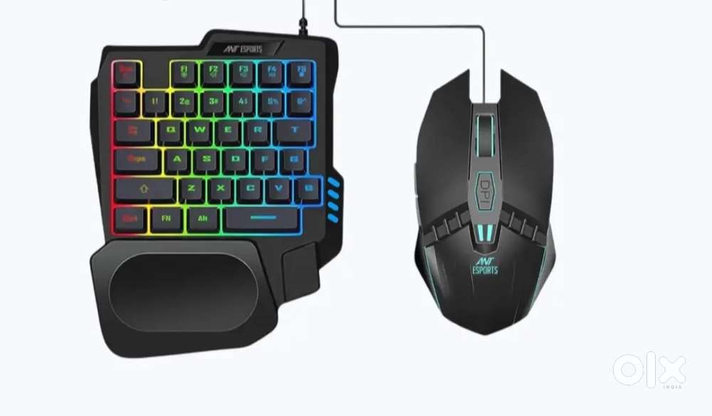 GAMING ONE HANDED KEYBOARD And mouse