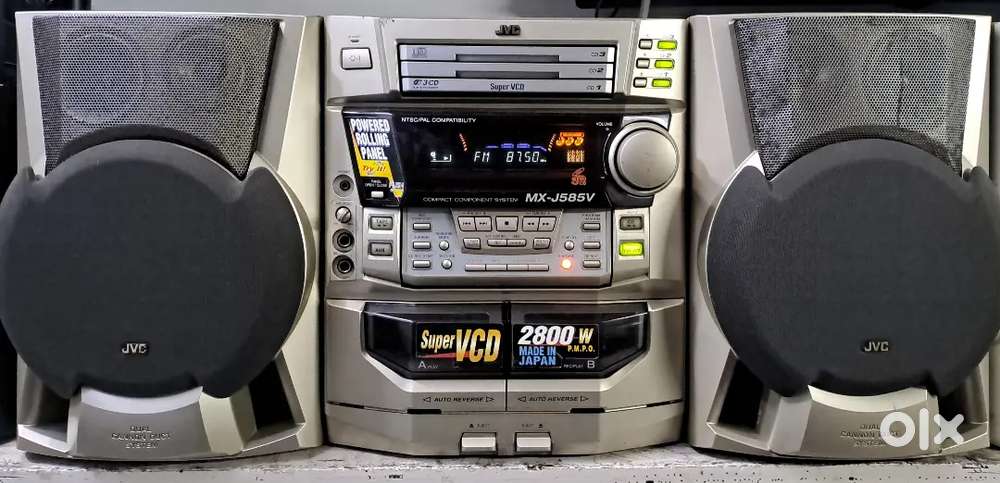 JVC Music System- MX-J585V- 2800WATTS Made in japan