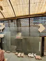 Glass partition