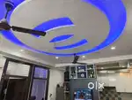 3 BHK Semi Furnished Flat Rent with Car Parking & Geyser in Dwarka Mor