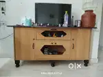 Bed, chairs, teapoy and TV table