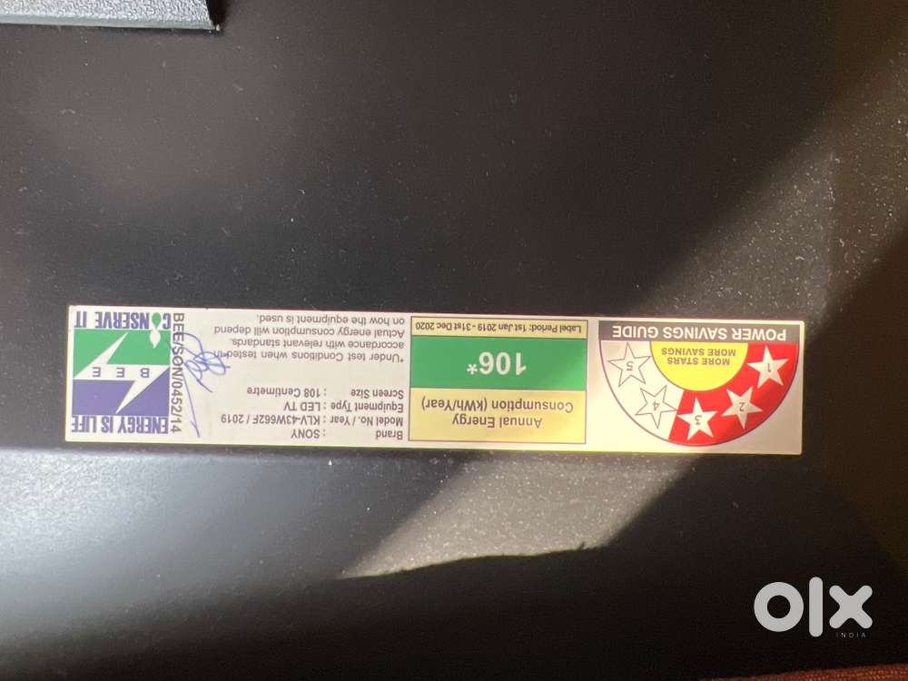 43 inch sony LED  TV