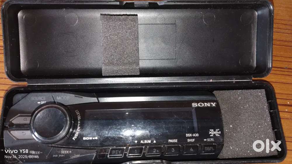 Sony DSX-A30 car stereo head unit. 