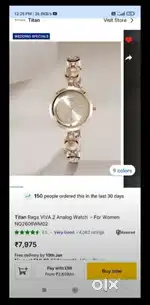 Titan raga watch.