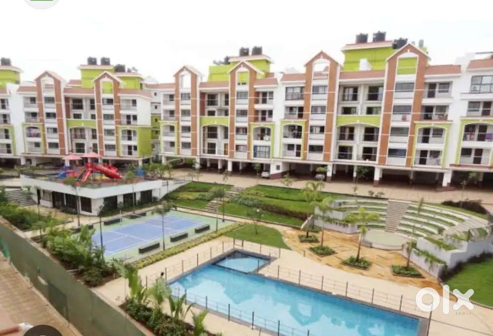 2 bhk fully furnished flat in gated society with amenities