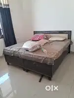 Two room set one bedroom one dinning room with kitchen washroom car pr