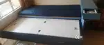 Wooden sofa cum bed