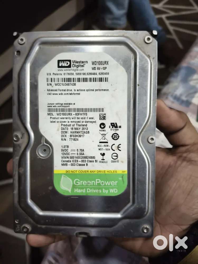 WD HARD DISK 1TB