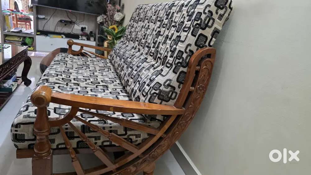 Sofa set original balarsha teakwood