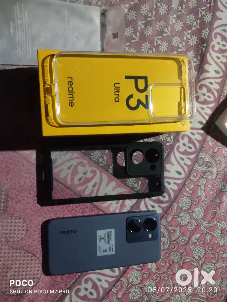 Realme p3 ultra 8/256/ 1 month old