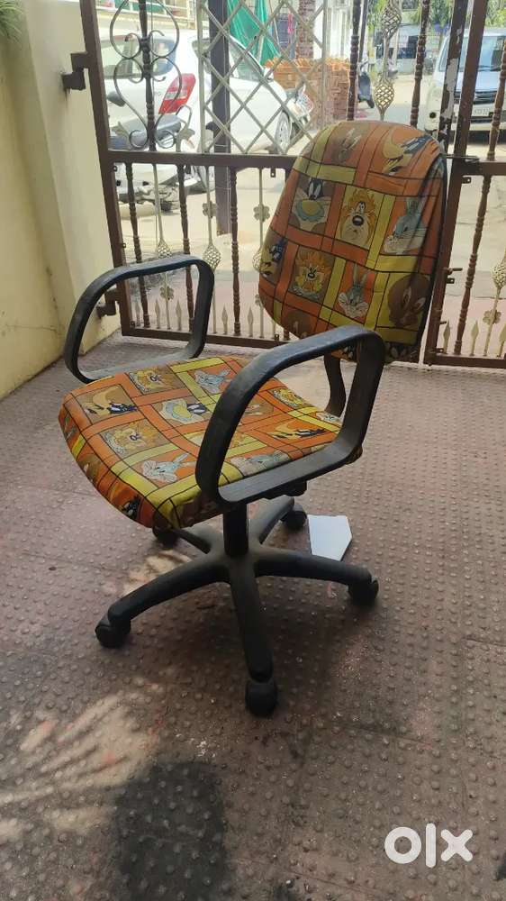 Computer table and chairs