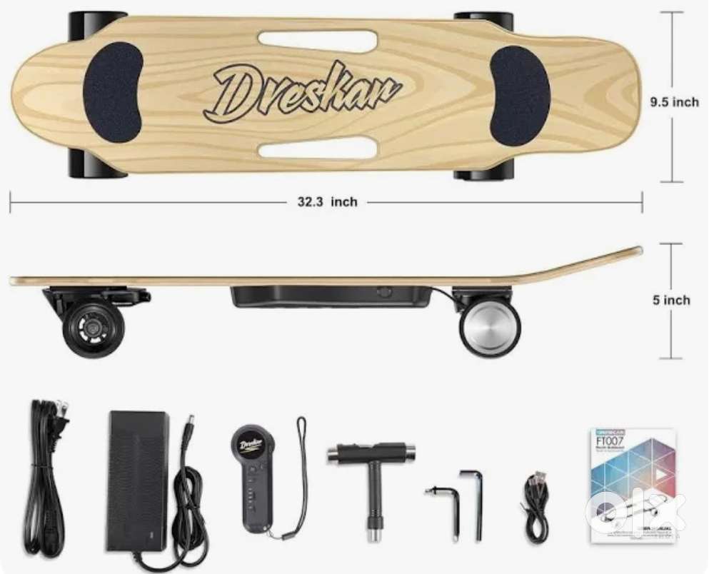 Automatic skirting board comes with remote control