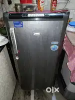 180 ltr whirlpool fridge with door alarm and key
