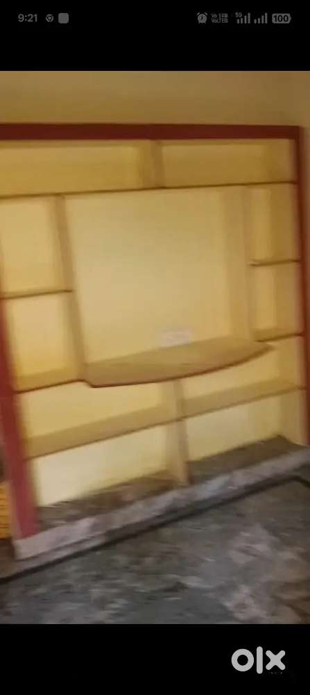 Well ventilated with 2 doors in cross ventilation with small balcony