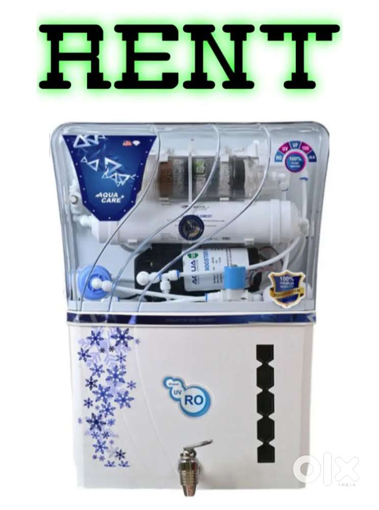Ro water purifier available on rent