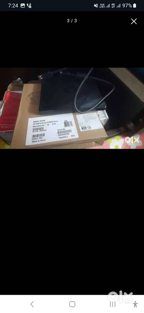 Hikvision POE switch and DVD USB Drive