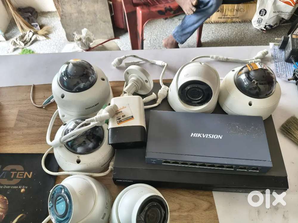 Hikvision ip camera set