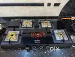 New Prestige Vectra 4 Gas Burner Glass Stove  One hour used