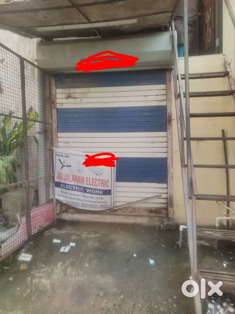 Shop for rent opposite Sheetal home appartment near life care hospital