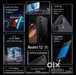 Redmi 12 5g with original Bill  box and charger No bargaining please