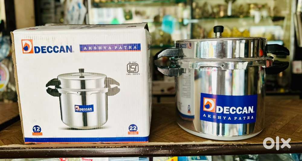 Brand New Deccan 18 Litres Premium Pressure Cooker With Warranty