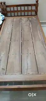 King size cot with bed 1 no & single cot with bed for immediate sale