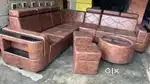 Unique design excellent corner sofa set 3 years warranty AA01