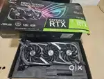 Used Like Second Hand ASUS ROG Strix GeForce RTX 3080 Ti OC 12GB Card.