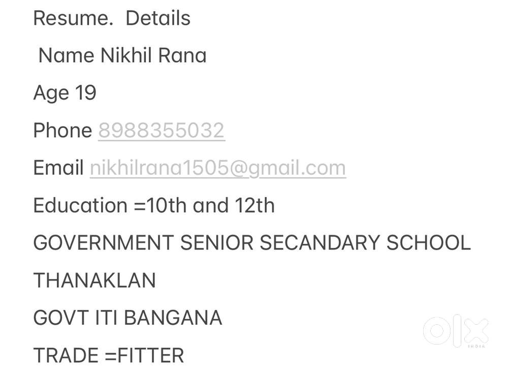 Urgent need of the job Manual automatic dono chla leta hu