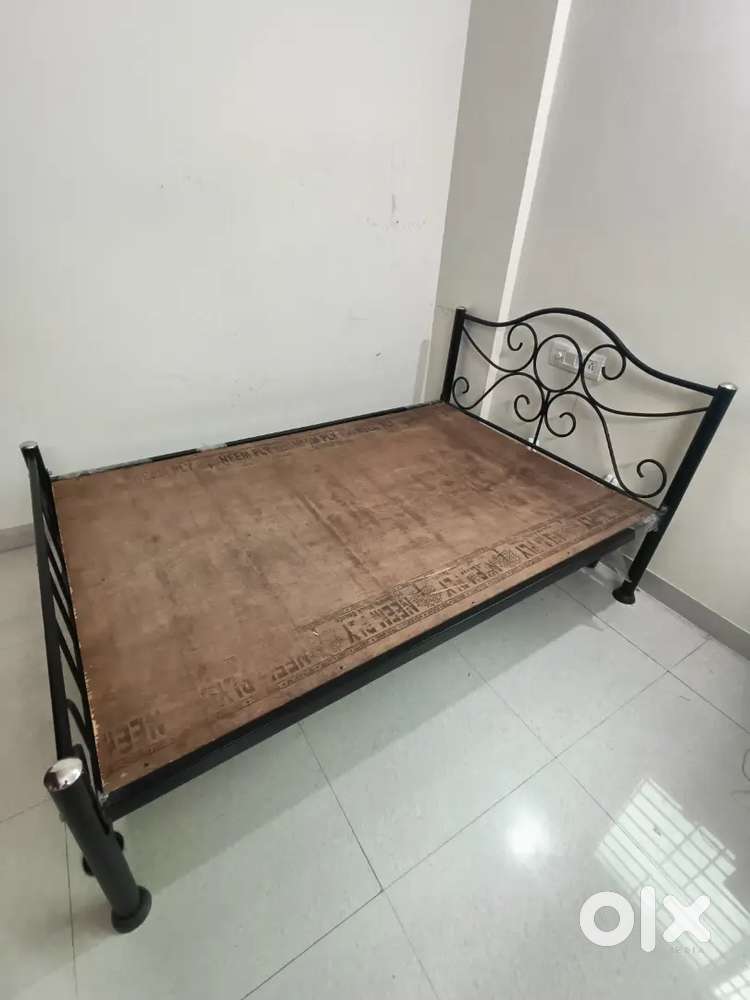 Queen size steel bed for sale in Whitefield