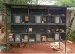 AFRICAN BIRDS CAGE 6 BOX CAGE EWITH 6 TRAY